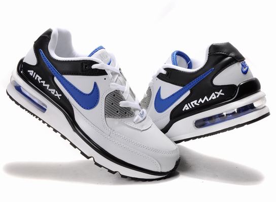 New Men\'S Nike Air Max Ltd White/Blue/Black